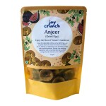 Joy Crunch Premium Dried Anjeer Dry Fruit | Anjeer 250 g pack | Dried Figs Ajnir | Rich source of Fibre Calcium & Iron | Low in calories and Fat-Free | Tasty & Healthy | Figs Dry Fruits Anjir