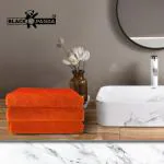 BLACK PANDA MICRO FIBER CLOTH ORANGE