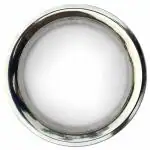 PRIGAN Chrome 13 Inch Ring Style Wheel Cap / Wheel Cover for All 13 Inch Cars, Universal Model (Set of 4 Pcs) Model- Trim Chrome 13