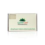 CRYSTAL CARE Professional Brazilian Wax White chocolate for all skin type use for face and bikini line | No Strip Required | 500gm