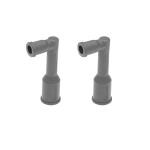 Deutsche Black Spark Plug Cap, Compatible With Tvs Star City + (Pack Of 2)