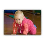 Pnf Glass Paper Cute Baby Girl Boy Children Wall Poster-876, 12 X 18 Inch