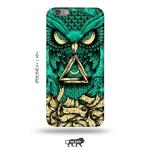 Tweakymod Printed Dark Owl Back Cover For Iphone 6 Plus