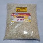 Bhakti2Shakti - Making Worship Special Akshat 800 gms. Pack | Daily Pooja Needs | White Akshat | Chawal | Rice | Akshada