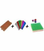 noble foods Bar Silicone Chocolate Mould, Doted Foil Paper and Twies Ties