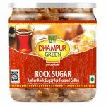 Dhampur Green Rock Sugar 300g, Natural Pure Rock Sugar, Substitute Sugar for Tea