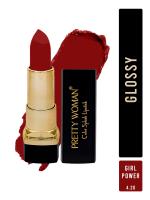 Pretty Woman Color Splash Glossy Girl Power Lipstick Bollywood Shade 30, 4.2g