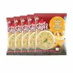 Bambino Sweet Corn Soup Powder Each 45g Pack of 5 (Buy One Get One Free Offer 45gms X 10 Packets)