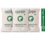 Goshudh Ragi Atta 3 kg (1Kg X 3 Pack)