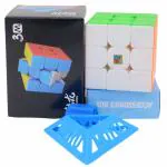 Hawkister MoYu MFJS MEILONG 3M 3x3 Cube (Magnetic) Stickerless, 3x3x3 M Speed Cube