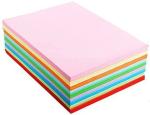 ECLET Multicolor A4 Double Sided Colored Art and Craft Paper (Pack of 50)