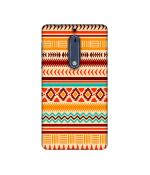 Casotec Marathi Rangoli Art Design Printed Silicon Soft TPU Back Case Cover for Nokia 5