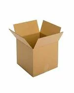 varda 3 Ply Brown Corrugated Box 4x4x5 inch (Pack of 50)
