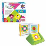 Toymate Colour Track Junior- Fun 60 Challenge IQ Building Activity Game for Age 3 to 5 Years