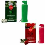 SAFAL Camphor Cone for Home | Pack of 2 | camphor cone for bathroom | 45 Days Refreshing Fragrance | Room, Car, Camphor Cone Pouch | Kapoor for Pooja | Camphor Cone Granule Pouch |Rose & Mogra