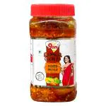 9AM Mixed Pickle 450gm (Pack of 1) | Homemade Achaar | No Added Preservatives & Additives | Chatpata Achar | Ready to Eat | Mixed Pickles with Storage Jar