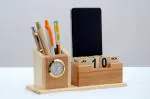 UKEA Stationery Penstand With calendar NO clock and mobile stand