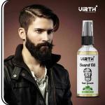 Virth Beard and Hair Growth Oil, 50 ml| Beard growth oil for men | Hair growth oil for men | For faster beard growth