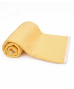 Mi Arcus Cotton Knitted Noah Yellow Baby Blanket 100x85 cm for Girls Boys Kids Infants Toddler