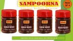 SAMPOORNA 1kG(250G each pack of 4) Garam Masala Powder | Khada Masala Powder |Pure Authentic Aromatic Garam Masala | Blended Spice Mix | for Delicious & Flavourful Cooking | Ready Masala Powder