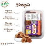 Go Real Premium Anjeer 250 g | Pure Anjeer | Dry Fruit | Tasty & Healthy | High in Protein & Dietary Fiber | Low-Calorie Nuts