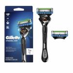 Gillette Fusion 5 Pro Glide Handle And 2 Blade Refills Razor