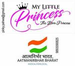 My Little Princess Handmade Pink Mauli Thread Body Silk Crochet Rakhi Set for Men, Women and Kids