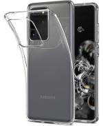 Spigen Crystal Clear TPU Liquid Crystal Back Cover Case For Samsung Galaxy S20 Ultra