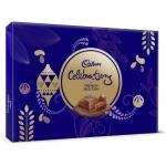 Cadbury Celebrations Premium Assorted Chocolate Gift Pack, 286.3 g (Pack of 2) with Handmade Rakhi