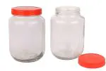 Pure Source India Clear Glass Jars & Containers 13 X 12 X 23 Cm2 Litres