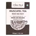 CHAI PILA MUSCATEL TEA | 100% ORGANIC & LOOSE LEAF | Dajeeling Tea 100G Pack
