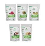 NISARG ORGANIC FARM Combo of Hibiscus, Bhringraj, Amla, Shikakai, and Fenugreek Seeds Powder I Good for Hair Growth, Face & Skin Care I No Chemicals & Preservatives I for Men & Women (1kg X 5 Pack)