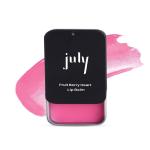 July Fruit Berry Kiss Lip Balm - Hydrate & Lighten | 24 hr Moisturization for Dry & Chapped Lips | SPF 15 | Soft Plump Lips | Enriched with Jojoba Seed Oil & Sweet Almond Oil | For Women & Men |10gm