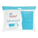 ReneusleepWhite Polyester Striped Rectangular Advanced Pillows for Adults, 17 x 27 inch (Pack of 2)