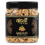 natural n Tasty Kashmiri Walnuts Without Shell Akhrot Walnut Protein Iron Nut Dry Fruit (Jar Pack 450 gram)