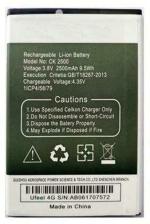 Mobcrown Giffen Mobile Battery Compatible with Celkon A403-2500 mAh