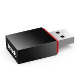 Tenda 300 Mbps Wi-Fi Dongle USB Wireless Adapter With 2 Internal Antennas For Desktop Windows 10, 8.1, 8, 7, XP