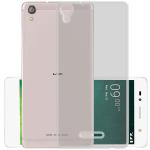 Casotec Soft TPU Back Case Cover for Lava Z10 - Clear