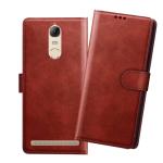 HANIRY Flip cover For Lenovo K5 Note flip cover / A7020a48 flip cover / Brown