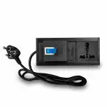 MX Extension Board Single Outlet 16AMP Socket (3000W) to 15AMP Plug Heavy Duty Cord 1.5Mtr (MX-4225)