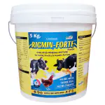 REFIT ANIMAL CARE Chelated Mineral Mixture for Cow Buffalo Cattle Broilers Chicken Chick Fishes Poultry Livestock & Aquatic Animals 5 Kg, Rigmin-Forte