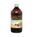 GH PlatoUp Syrup- 450ML | Ayurvedic Juice for Increasing Platelet Count | Ayurvedic Juice for Building Immunity | First brand to use Fresh Papaya Leaf & Giloy Stems with Fresh Tulsi Leaves | No Added Sugar