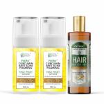 Fytika Anti-Acne Foaming Face Wash (Pack Of 2) + Lush Locks Hair Oil - Combo Pack