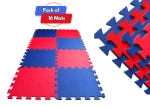 Polytag Mats Foam Play Mat for Baby Kids Interlocking Foam Puzzle Floor Mats (Set of 16 Mats)