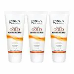 GLOBUS NATURALS Gold Radiance Anti Ageing & Brightening Face Wash Pack of 3