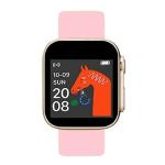 JANROCK D20 Ultra Smartband Bluetooth with Heart Rate Sensor for Men, Women, Kids Smartwatch (Pink Strap, Free Size)