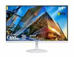 Acer SA272E 27 Inch Full HD IPS Ultra Slim (7.2mm Thick) Backlight LED LCD Monitor I Zero Frame I 100Hz Refresh I 1 MS VRB I AMD Free Sync I 1xHDMI 1xVGA I Stereo Speakers I Eye Care I White