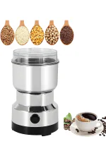 WHITOPLUS Electric Dried Spice And Coffee Grinder, Grinder And Chopper Crusher For Home,Detachable Cup, Diswash Free, Blade & Cup Made With Stianlees Steel
