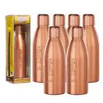 Dr. Copper Copper Water Bottle 500 ml (Set of 6)