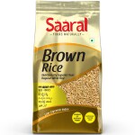 Saaral Unpolished Organic Brown Rice - 500gms